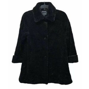 AR Bernardo Fashions Fuzzy Faux Fur Coat Jacket